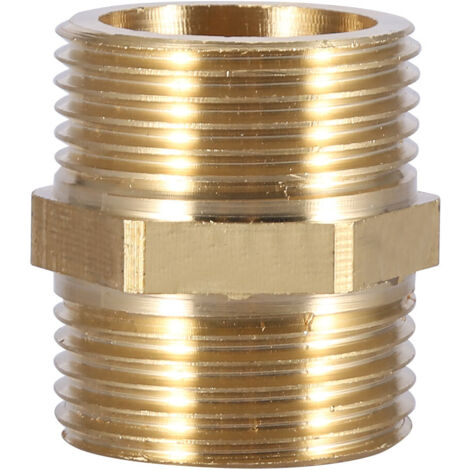 Raccord laiton hexagonale pour tuyau d'eau - Accessoires de connexion renforcés (1/5)
