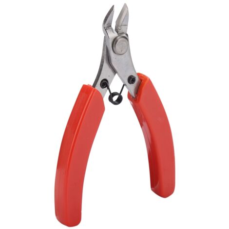 Pince coupante électronique diagonale 107F1 pour câbles et fils - Outil manuel mini (1/5)