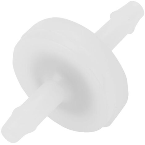 Clapet anti-retour unidirectionnel PVDF pour carburant, gaz, liquide, air (1/8") (1/5)