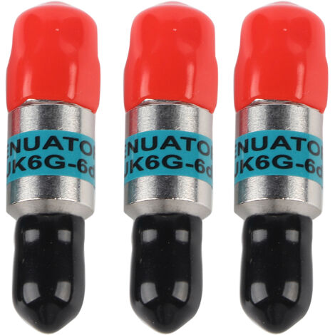 Atténuateur RF Coaxial SMA-JK Mâle/Femelle 2W 6GHz 50Ω 6dB (1-30dB) (1/5)