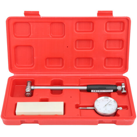 Jauge de cylindre 50-160mm pour mesure de diamètre moteur, kit d'outils de précision (1/5)