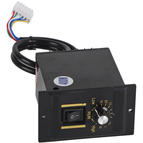 Contrôleur de Vitesse Numérique Moteur AC 220V 50Hz 15‑400W, Réglage Continu 0‑1450 tr/min (Puissance 400W) (1/5)