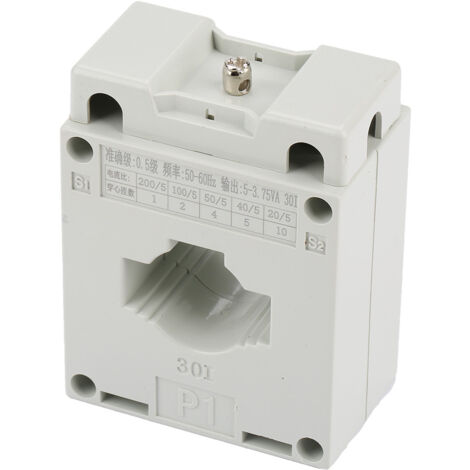 Transformateur de courant 30mm pour trou, primaire secondaire 5A, inductance mutuelle (1/5)