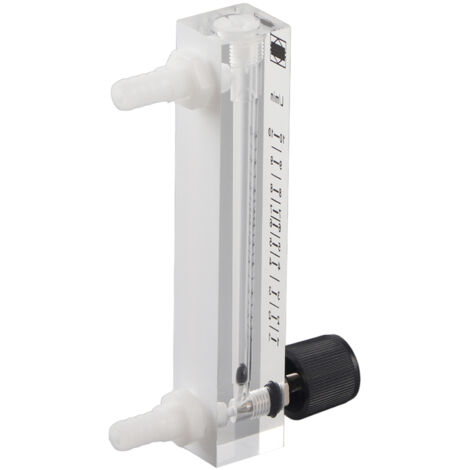 Débitmètre LZQ‑7 1‑10 LPM avec vanne de régulation pour oxygène/air/gaz (1/5)