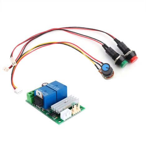 Contrôleur de Vitesse PWM pour Pompe à Moteur DC 6V-24V 3A avec Interrupteur Inversion (1/5)