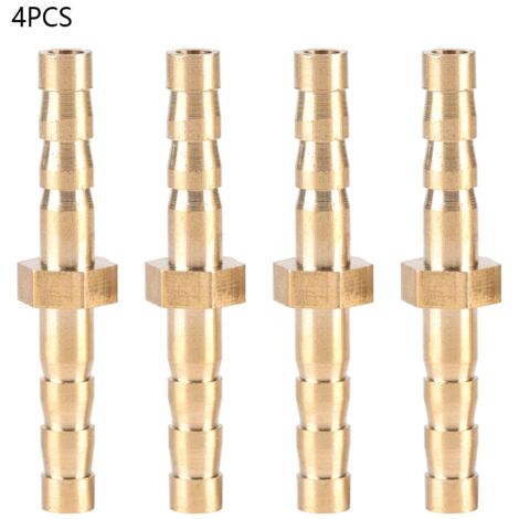 4 pièces raccords laiton 4-4mm réducteur bouchon à embout pour tuyau (1/5)