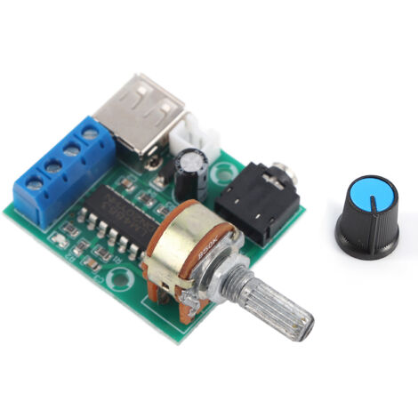 Carte Amplificateur Audio USB 5W PM2038 - Module d'Alimentation et Amplification