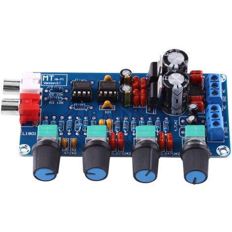 Amplificateur Préampli NE5532 avec Contrôle de Volume et Tonalité - Carte Assemblée