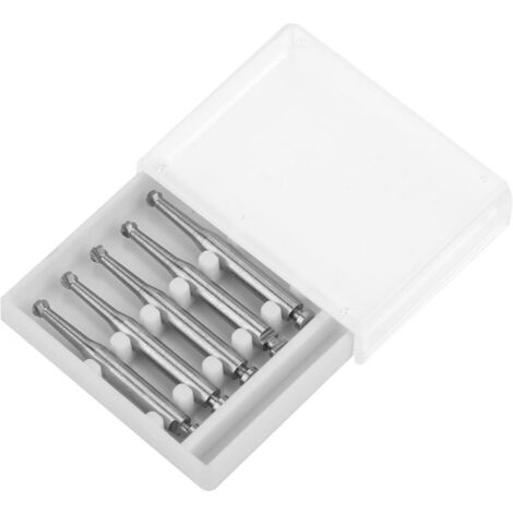 5 pièces Fraises Dentaires en Carbure de Tungstène pour Polissage à Vitesse Lente, Outils de Dentiste (RA4) (1/5)