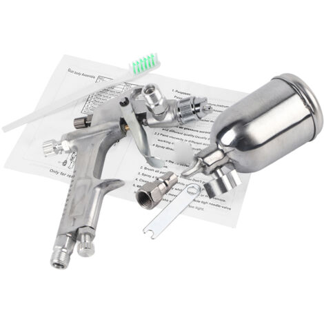 Pistolet à Peinture Pneumatique F-2 avec Nozzle de 0.5mm et Alimentation par Gravité 125ml (1/5)