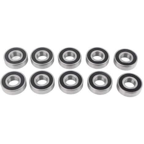 10 Roulements à Billes 6204-2RS 17x47x14mm à Double Étanchéité pour Haute Vitesse (1/5)