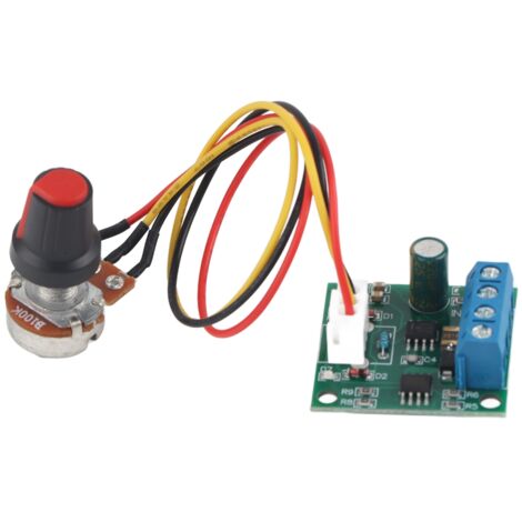 Contrôleur de Vitesse PWM Mini 1.8V-15V 2A pour Moteur DC (1/5)