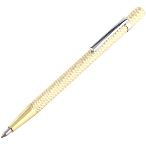 Stylo Graveur Portable pour Verre et Céramique, Outil de Gravure Manuelle Doré (1/5)