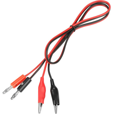Câble de Sortie avec Fiches Banane 30V 5A pour Alimentation DC Régulée (1/5)