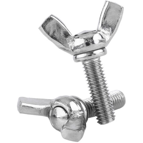 5 pièces Boulons Papillon Acier Inoxydable 304 pour Réparation Machine (M5 x 20mm) (1/5)
