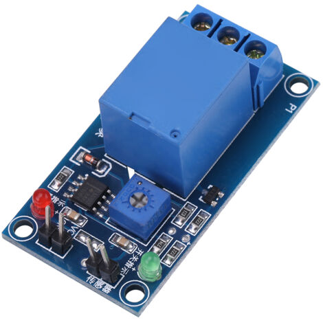 Module de contrôle de gouttes de pluie 12V avec capteur d'humidité foliaire et relais (1/5)