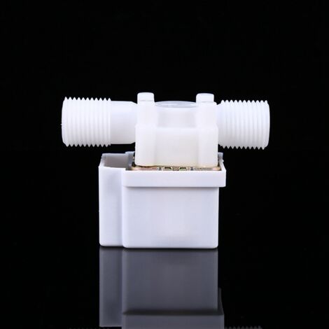 Électrovanne magnétique DC 12V normalement fermée pour eau/air, 1/2", débit contrôlé (1/5)