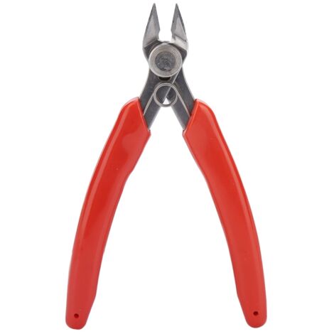 Pinces coupantes latérales électroniques mini 107F1 pour câbles et fils - Outil à main (1/5)