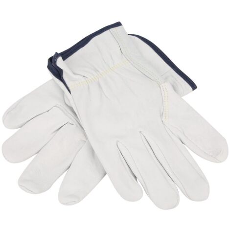 Gants de soudage TIG en peau de mouton ignifuge ultra doux (1/5)