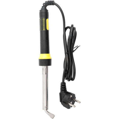 Fer à souder électrique 80W avec pointe incurvée, chauffage externe, prise UE 220V (1/5)