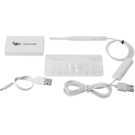 Endoscope médical F190 avec caméra d'inspection visuelle 2 en 1, 6 LEDs, WiFi, 3.9mm (1/5)
