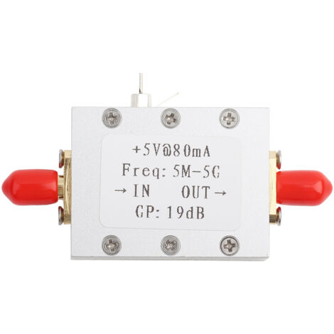 Amplificateur Large Bande 5GHz Gain 19dB pour Signaux RF 2G - Amplification Haute Performance (1/5)