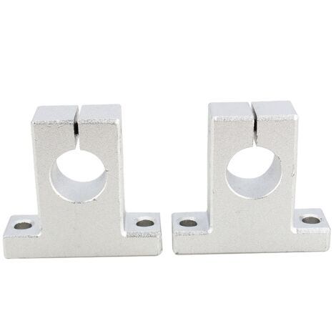 2 pièces Support de Rail Linéaire SK16 pour Axe Optique Vertical avec Bracket (1/5)