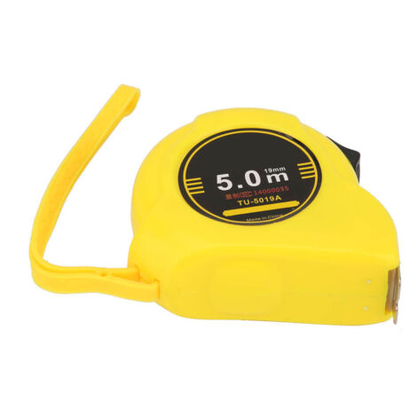 TU-5019A Ruban à Mesurer 5m Acier Inoxydable pour Maçonnerie Charpente Bricolage (1/5)