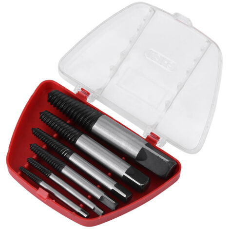 6 pièces extracteur de vis HSS, extracteur de boulons endommagés pour usage domestique (1/5)