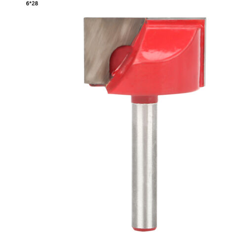Fraise de défonçage pour nettoyage de fond, outil de coupe CNC pour machine à graver (6x28mm) (1/5)
