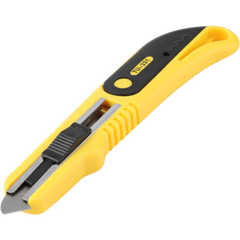 Couteau utilitaire de précision avec poignée ergonomique en caoutchouc pour sculpture et loisirs créatifs DIY (1/5)