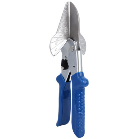 Ciseaux à Onglet 45° pour Tuyaux et Gaine, Coupe Multifonction Plastique et Caoutchouc
