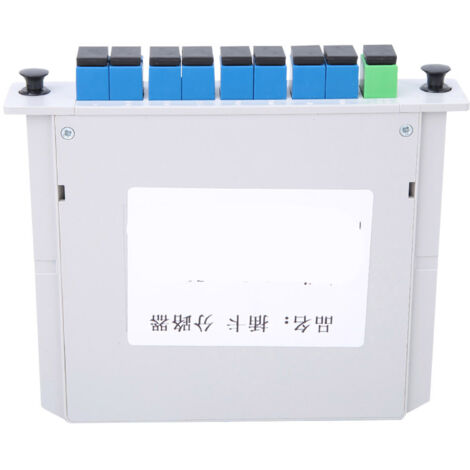 Séparateur Fibre Optique PLC 1x8 Haute Performance pour Réseaux de Télécommunications (1/5)
