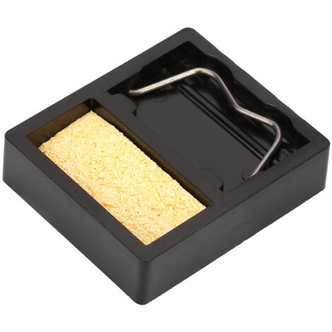 Support de Fer à Souder Électrique Mini avec Éponge, Résistant à 600 ℃ (1/5)