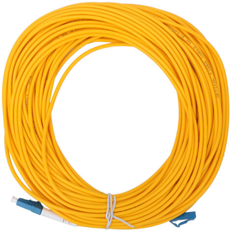 Câble de raccordement fibre optique monomode 20m LC/UPC, cordon 3mm (1/5)