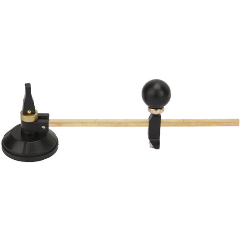 Coupe-verre circulaire 6 roues avec ventouse pour découpe précise (diamètre 40 cm) (1/5)