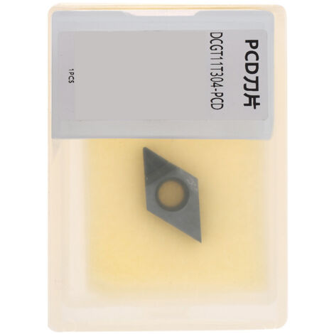 DCGT11T304 Insert en Carbure Diamanté pour Tour CNC - Outil de Coupe et Tournage (1/5)