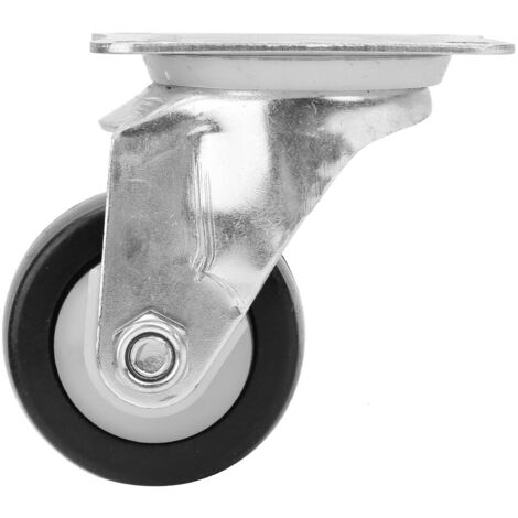 Roulette pivotante universelle 2 pouces en TPU résistant à l'usure avec roulement 6001ZZ pour chariot d'outillage (1/5)