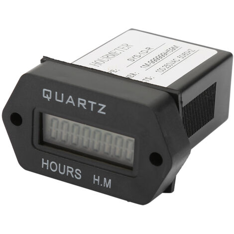 Compteur de Temps Numérique Industriel SYS1DR avec Affichage Digital et Alimentation 100-250V AC