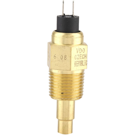 Capteur de Température Eau/Huile 1/2NPT Haute Fiabilité pour Jauge VDO (1/4)
