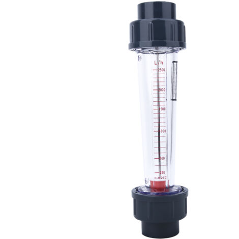 Compteur de débit liquide LZS-25(D) 250-2500L/h en plastique ABS haute précision (1/5)