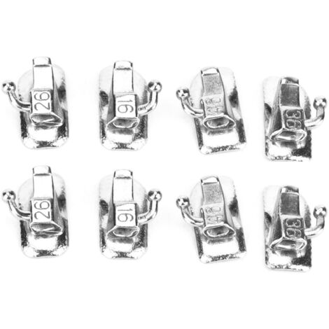 2 Packs de Tubes Buccaux Orthodontiques à Coller pour Molaires MBT - Équipement Dentaire (1/5)