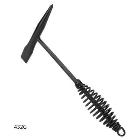 Marteau à Souder avec Poignée Ressort, Outil de Nettoyage pour Enlèvement de Scories de Soudure (432G) (1/5)