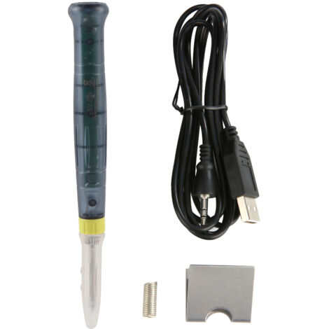 Fer à souder électrique USB portable 5V 8W pour réparation et soudage de circuits imprimés DIY (1/5)