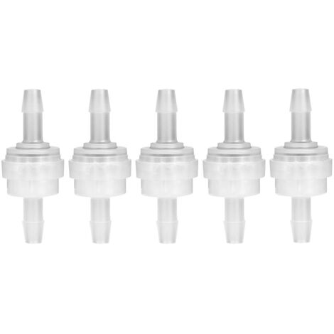 5 pièces clapet anti-retour en plastique pour système de filtration d'eau (diamètre 5mm) (1/5)