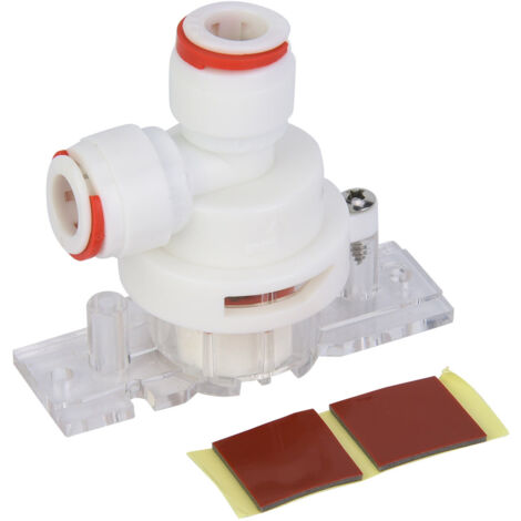 Robinet d'arrêt automatique 3/8" DN10 pour système osmose inverse RO - Protection anti-fuite (1/5)