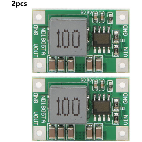 2Pcs Module Abaisseur de Tension ND1805TA, Convertisseur Buck 5-18V vers 3.3V/5V/6V pour Moteur (1/5)