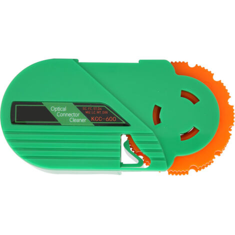 Boîte de Nettoyage Fibre Optique KCC-600 pour Connecteurs FC/SC, Outil de Nettoyage Optique Professionnel (1/5)