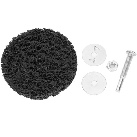 Disque de Polissage Diamant Noir 100x6mm avec Manche pour Outils Électriques Accessoires Résistant à l'Eau (1/5)