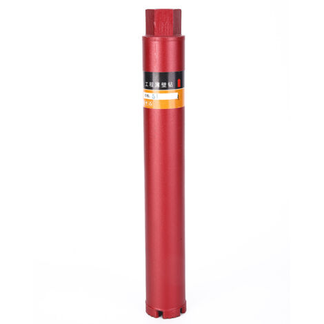 Fraise à béton pour perceuse, trépan pour mur en brique et ciment, set d'outils de coupe 51x370mm (1/5)